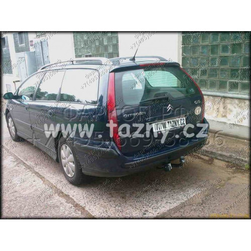 C-027 STEINHOF Фаркоп на Citroen C5 универсал 2001-2004, 2004-2008 без снятия и подрезки бампера. Тип шара: A. Нагрузки: 2000/85 кг, масса фаркопа 20,7 кг (без электрики в комплекте)